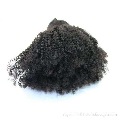 Wholesale 100% Brazilian Human Hair Afro Kinky Mink Virgin Hair Weave